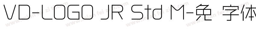 VD-LOGO JR Std M字体转换